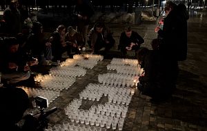 Истринцы зажгли тысячу свечей в память о погибших в «Крокус Сити Холле»